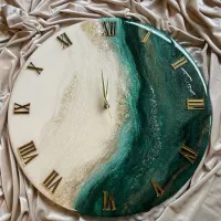 ساعت دیواری رزینی|ساعت دیواری و تزئینی|شیراز, معالی‌آباد|دیوار