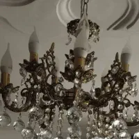 لوستر ۱۰شوله|لوستر و چراغ آویز|مراغه, |دیوار