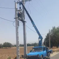 جرثقیل نیسان .تخلیه وبارگیری .جابجای کانکس|خدمات حمل و نقل|بروجرد, |دیوار