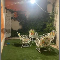 آپارتمان مبله با حیاط اختصاصی ۱۰۰ با ۴۵۰۰ اجاره