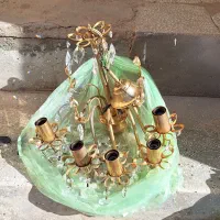 لوستر پنج شاخه برنز