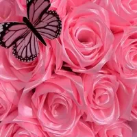 دسته گل های روبانی مصنوعی خاص زیبا مناسب هدیه|گل مصنوعی|تهران, مشیریه|دیوار