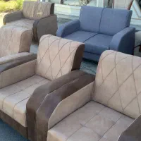 مبل راحتی هفت نفره نوزده میلیون تومان|مبلمان خانگی و میز عسلی|سراب, |دیوار