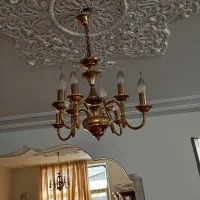 دوعدد لوستر 4شاخه 8شعله