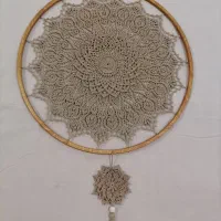 دیوارکوب قلاب بافی وماندالابافی|صنایع دستی و سایر لوازم تزئینی|تهران, تهرانپارس غربی|دیوار
