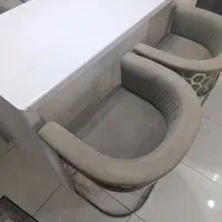 ۴ عدد صندلی اپن زنبوری طوسی و جزیره ام‌ دی اف|میز و صندلی غذاخوری|تهران, مشیریه|دیوار