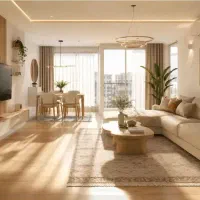 آپارتمان شیک/فول امکانات/76 متر/2 خواب/وِسـک
