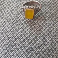 انگشتر نقره نگین شرف شمس