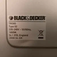 فر برقی سایز بزرگ بلک اند دکر مدل Tr060|اجاق گاز و لوازم برقی پختوپز|تبریز, |دیوار