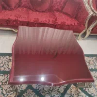 شیشه میز وسط