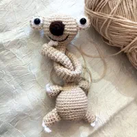 بافتنی عروسک قلاب بافی