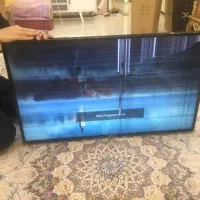 تلوزیون ۴۳ ال جی ( پنل شکسته )|تلویزیون و پروژکتور|ری, شهرک نظامی|دیوار