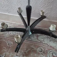 لوستر چوبی ۵و ۳شاخه|لوستر و چراغ آویز|کرج, ساسانی (قلمستان)|دیوار