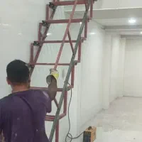 جوشکاری ساخت درب و پنجره تیکه کاری پله|خدمات پیشه و مهارت|ساوه, |دیوار