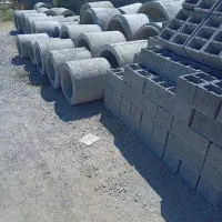 تیرچه بلوک وتولید قطعات بتنی  ،لوله،درب چاه،نرده