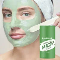 ماسک روشن کننده و ضد لک چای سبز مدل Lanthome