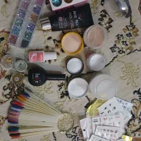 لوازم کامل کاشت ناخن در حد نو و کاملا سالم|آرایشی، بهداشتی، درمانی|ارومیه, |دیوار