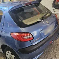 پژو ۲۰۶ تیپ ۵ بدون هیچ ایراد بدون لیسه شاسی پلمپ