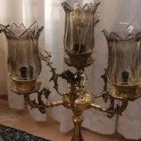 یه جفت شمعدون برنز