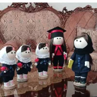 عروسک روسی.روز دانش اموز.هدیه خاص همرنگ دنیای خودش