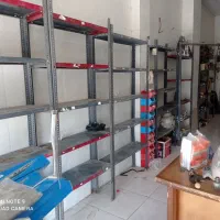 فروش قفسه فلزی و محکم|کتابخانه، شلف، قفسه‌های دیواری|فراشبند, |دیوار