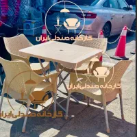 صندلی پلاستیکی  باغی کافه طرح کیمیا