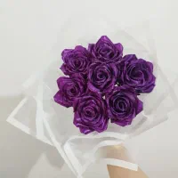 گل روبانی شاین دار اماده|گل مصنوعی|کرمانشاه, |دیوار