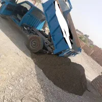 شن ماسه نخودی بادامی خاک باغچه اجر با تخفیف|خدمات حمل و نقل|بمپور, |دیوار