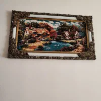 تابلو فرش ماشینی|تابلو فرش|طرقبه, |دیوار