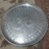 سینی استیل بزرگ