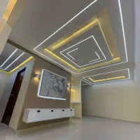 کناف بازسازی کابینت کاغذ دیواری پارکت ترمووال پرده