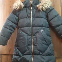 کاپشن بلند دخترانه سبز خوشرنگ