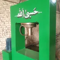 پرس ۱۰۰تن وقیچی عرض ۴۰سانتی ۱۵میل برش