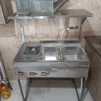 فر  سرخ کن و شعله دار  مبلی فست فودی