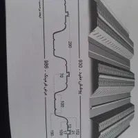 ورق عرشه فولادی طول دلخواه مقاوم گالوانیزه|مصالح و تجهیزات ساختمان|اصفهان, رسالت|دیوار