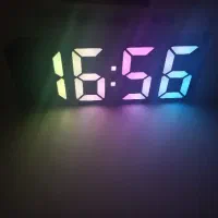 ساعت رومیزی دیجیتال مدل صفحه رنگی کیفیت HD LED|ساعت دیواری و تزئینی|تهران, شیخ هادی|دیوار