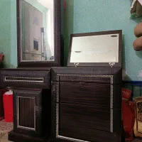 میز آرایش و بوفه سه تیکه وکمد