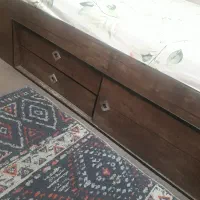 تخت یکنفره ام دی اف محکم در حد نو|تخت و سرویس خواب|تهران, ابوذر|دیوار