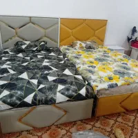 دو عدد تخت بزرگ با عرض ۱۳۰