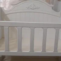 تخت نوزاد برند(ARKA WOOD) در حد خیلی نو،فوری فروشی|تخت و سرویس خواب|تهران, جی|دیوار