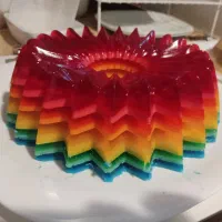 ژله رنگین کمانی