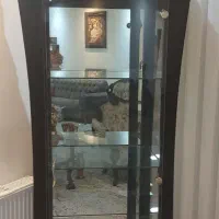 دو عدد ویترین نو و یک عدد استند گل