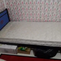 تخت خواب فلزی ۱نفزه|تخت و سرویس خواب|قم, سرحوض|دیوار