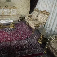 همه مبلمان کلاسیک دو دست و میز ناهار خوری دو دست|مبلمان خانگی و میز عسلی|شاهرود, |دیوار