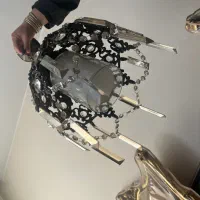 لوستر تک|لوستر و چراغ آویز|همدان, |دیوار