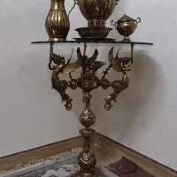 میز برنج و سرویس سماور