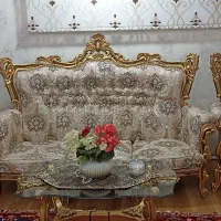 مبل سلطنتی و میز تلویزیون شیک و محکم|مبلمان خانگی و میز عسلی|تبریز, |دیوار