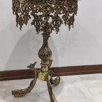 میز برنجی مدل ماهی