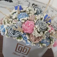 باکس گل شمع