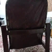 فروش دو عدد صندلی چرمی|صندلی و نیمکت|مشهد, امامیه (شهرک غرب)|دیوار